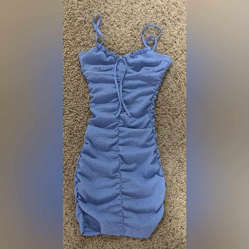 Divided XXS mini dress purple/blue